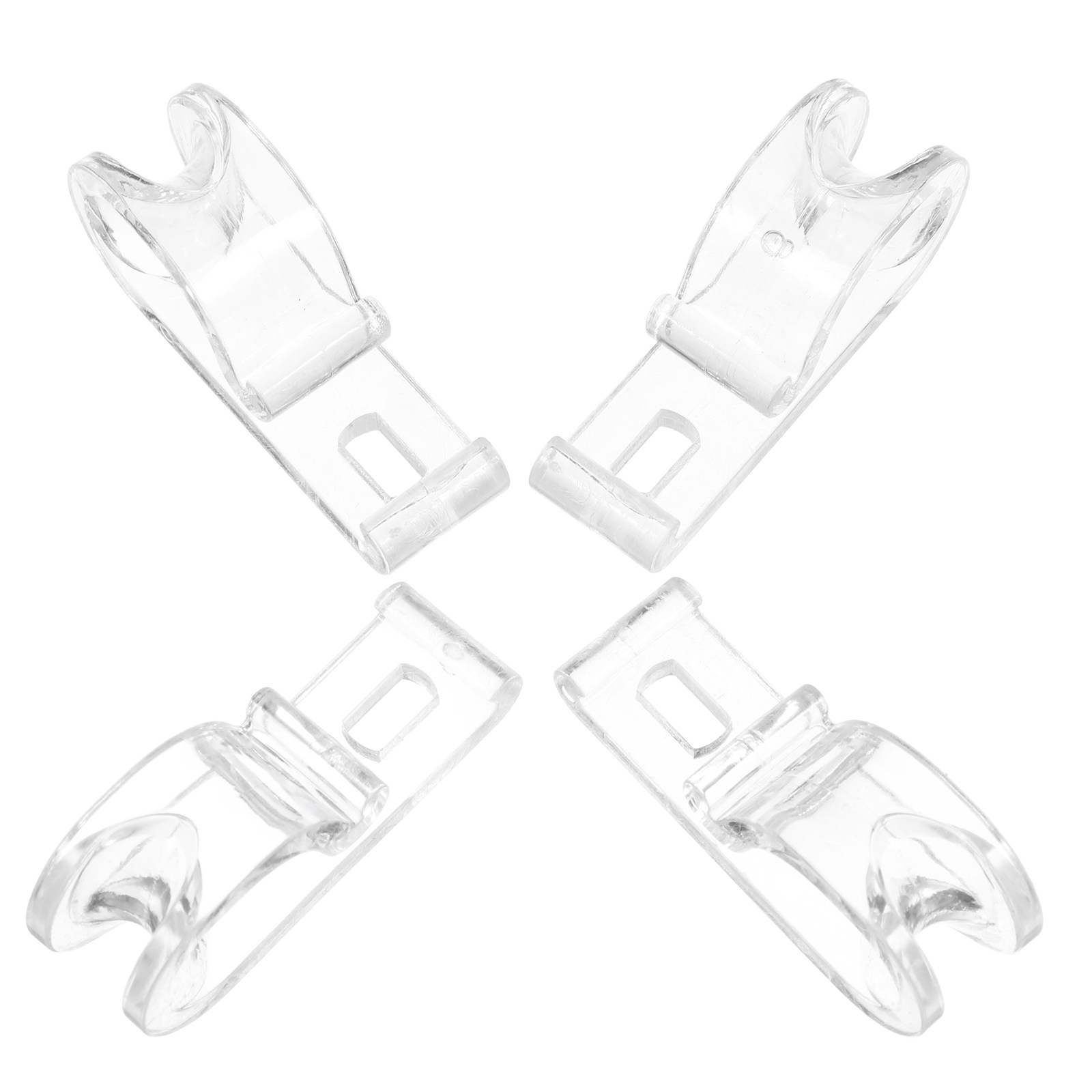 Roller Chain - 1Set Window Curtain Fixing Hooks Single