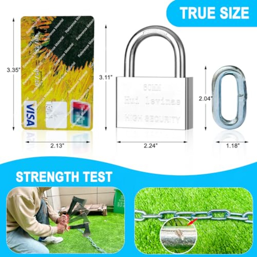 Heavy Duty 39 Inch 8mm Galvani - Bicycle Chain review and price