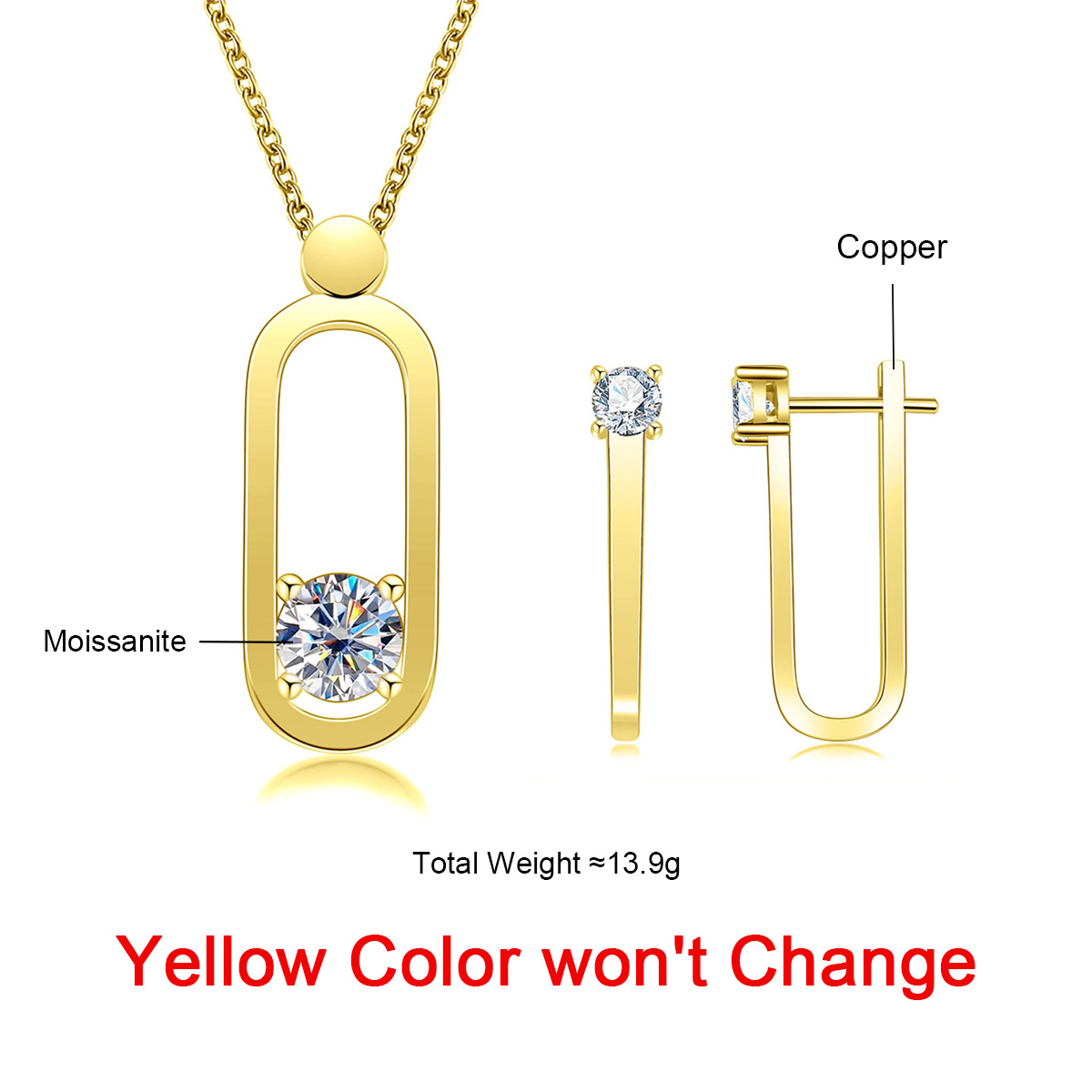 AnuJewel 2ct D Color Moissanit - Ansi Chain review and price