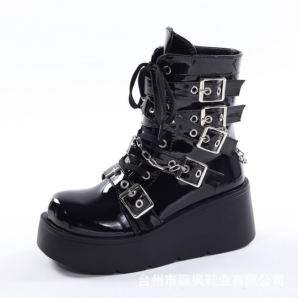 Metal Chain Patent Leather Pun - Motorcycle Chain review and price