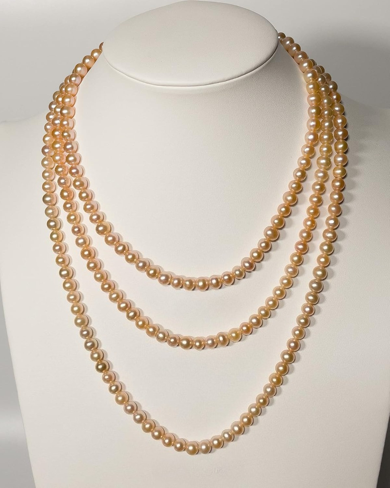 Charming 5-6mm Pearl Necklaces - 530 Chain review and price