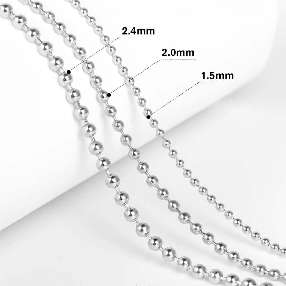 10m Stainless Steel Bead Ball  - Roller Chain review and price