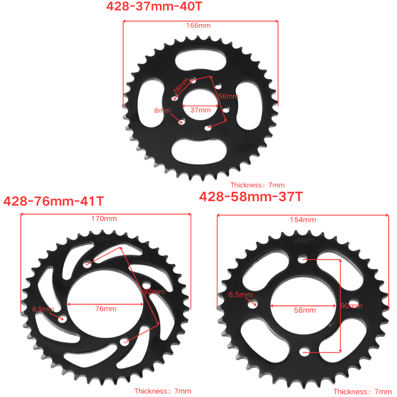 428 Link 37T/40T/41T/45T/48T M - 428 Chain review and price