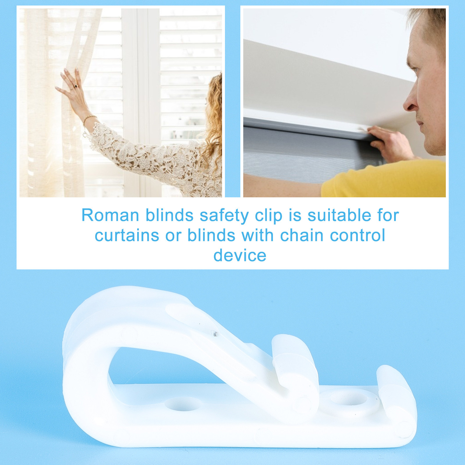 8Pcs Roman Blind Cord Safety C - Roller Chain review and price