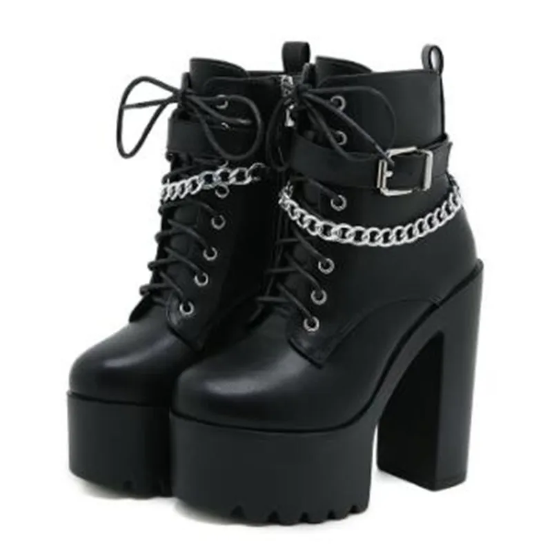 NEW Gothic Buckle Strap Ankle  - Motorcycle Chain review and price